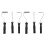 6pcs Fiberglass Roller Kit Bubble Paddle Tool Laminating Roller Kit 1