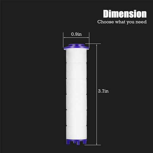 Filter for Shower Head 3.7in Set of 12 Filter 2