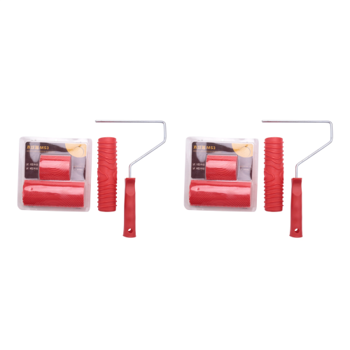 7 Inch Empaistic Pattern Roller + 2 PCS Wood Graining Painting Tool