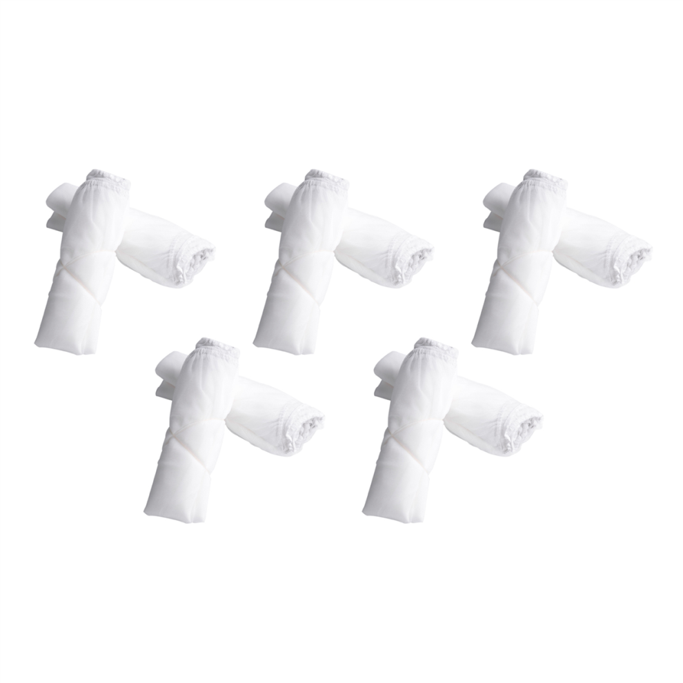 20 Pack Strainer Bag, 5 Gallon Paint Strainer with Elastic Top White-image-OPC-PJ95258-NEW