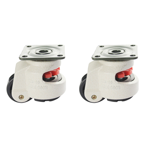 Rubber Foot 40F Foot Level Equipment 60 Kg Load Capacity Wheel 2