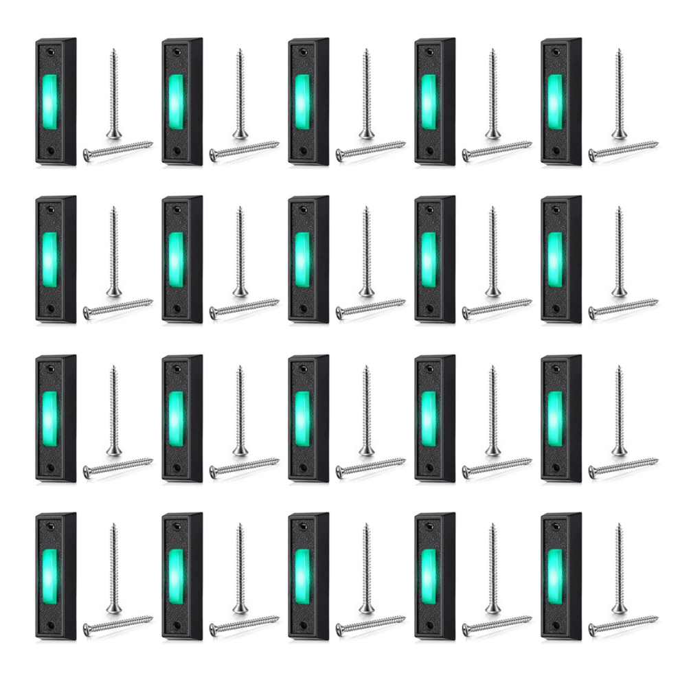 1Pcs Wired Doorbell Button With Led Light, Replacement Of Doorbell 4712751221875