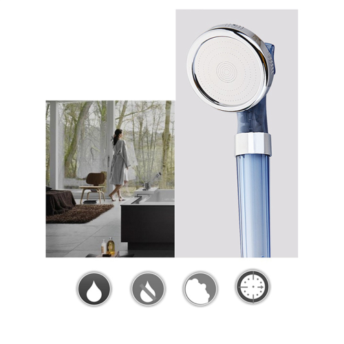3-Speed Water Outlet Mode High Quality PP Shower Head Filter Shower 2
