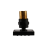 Shower Spa Brass Square Massage Body Brushed Nickel Matte Black 3
