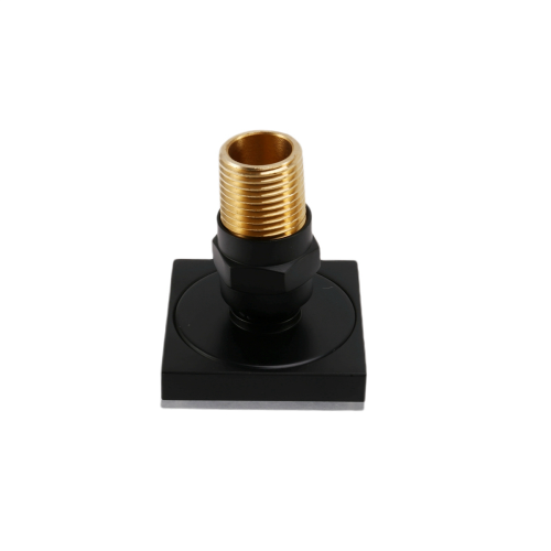 Shower Spa Brass Square Massage Body Brushed Nickel Matte Black 1