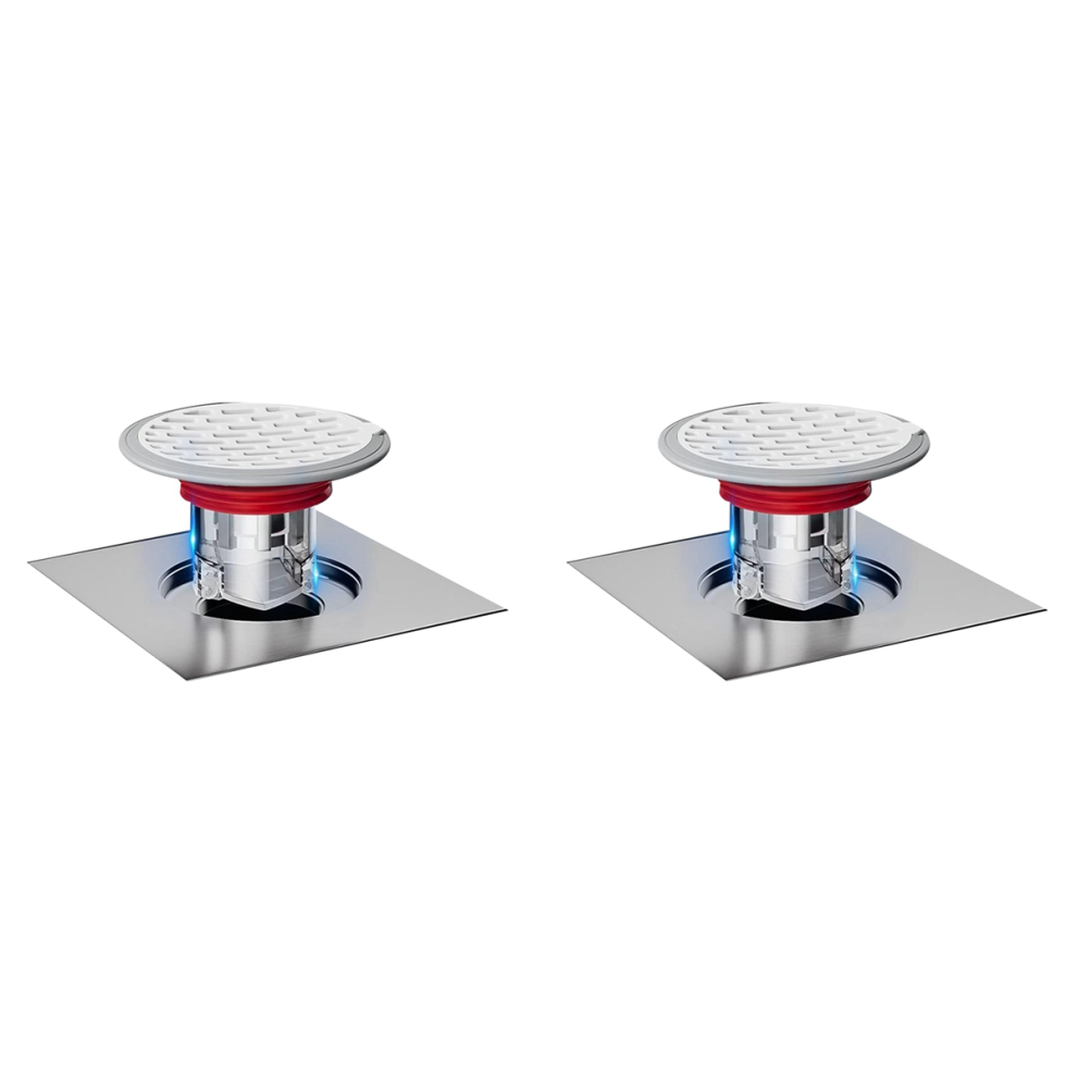 Shower Floor Drain Backflow Preventer-One Way Valve, Sewer Anti-Odor 4712751224319