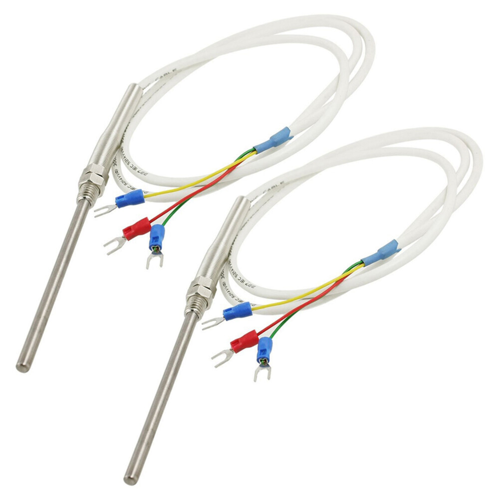 Pt100 Sensor Temperature Control Thermocouple Probe 1M 3.3Ft 4712751260232