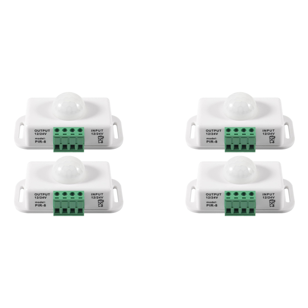 Dc 12V/24V 8A Body Infrared Pir Motion Sensor Switch Led Light 4712751259700
