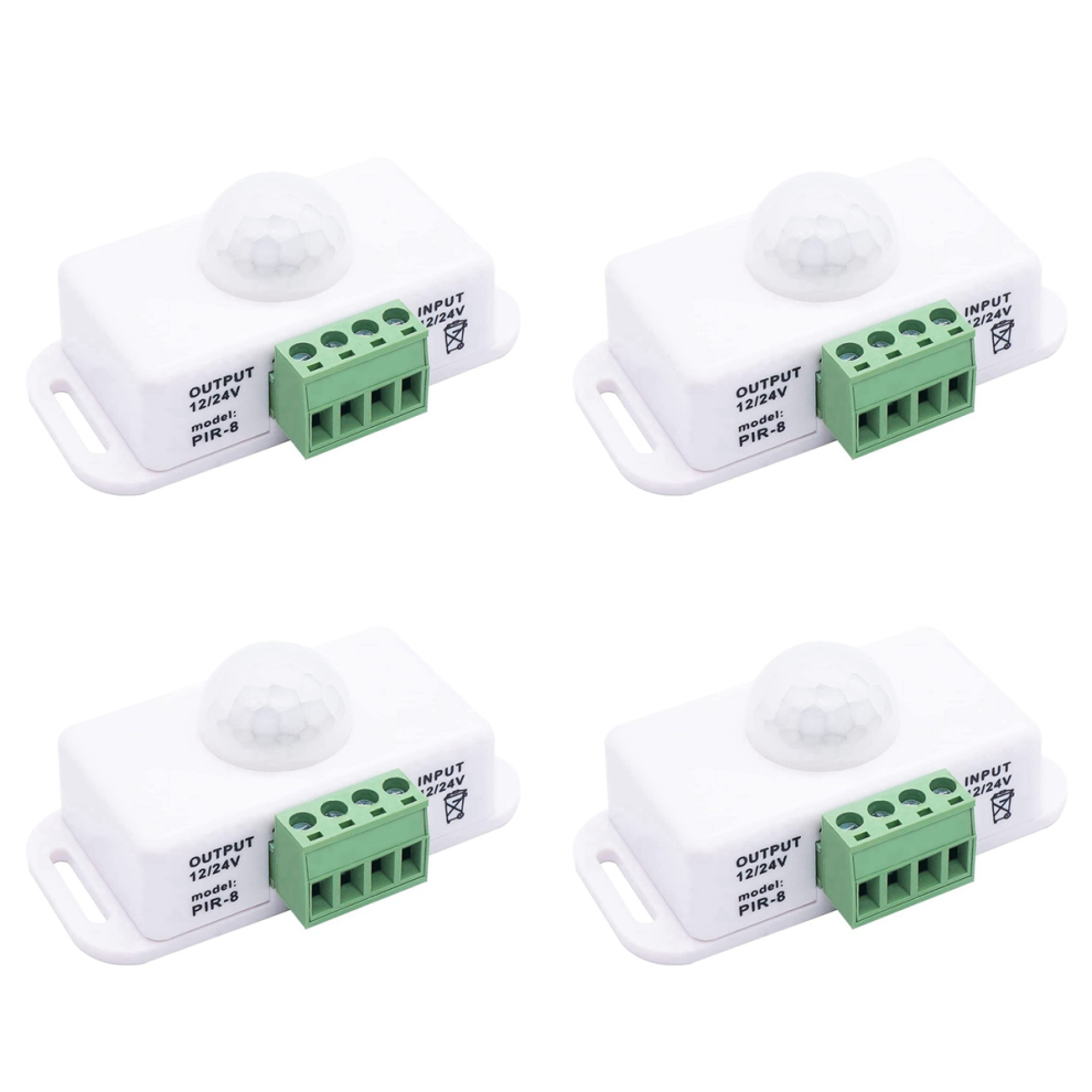 Dc 12V 24V Pir Motion Sensor Function Controller White For Led Strips 4712751259663