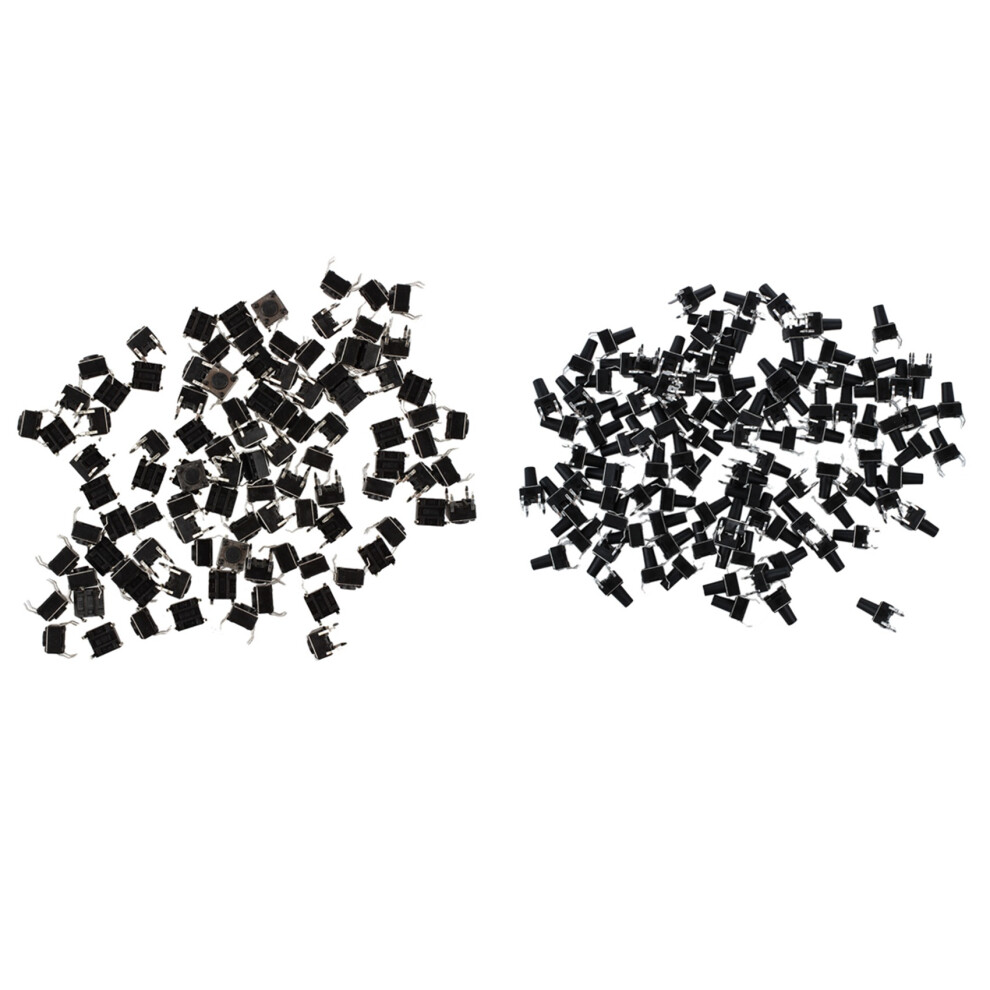 100 Pcs 6 X 6Mm X 9.5Mm Pcb Momentary Tactile Tact Push Button Switch 4712751266289