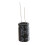 10Pcs black 2200uF 25V Aluminum Electrolytic Capacitors 5
