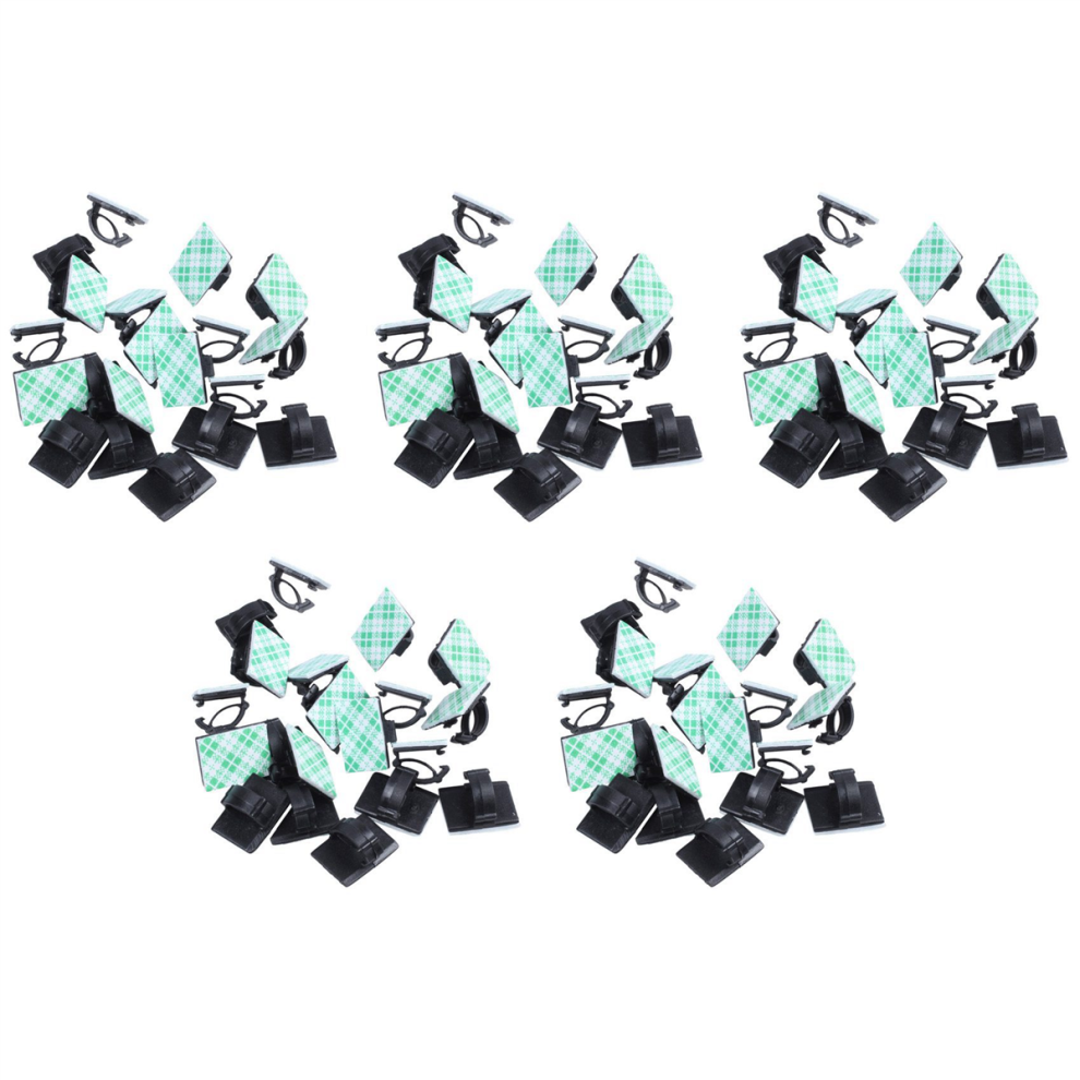 20Pcs Adhesive Car Cable Clips Tie Fixer Management Desk 4712751263479