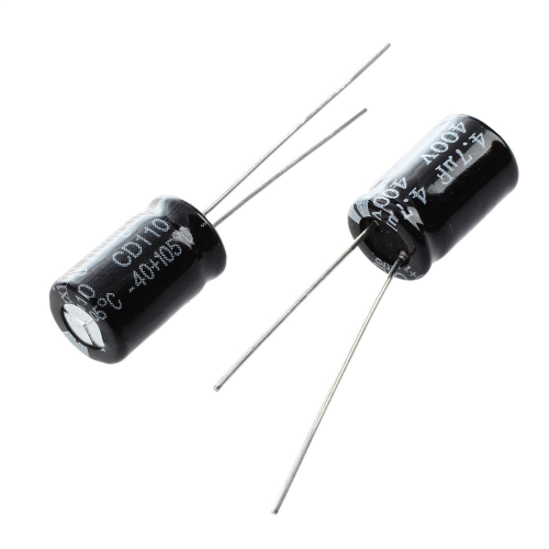 10 x 4.7uF 400V 105C Radial Electrolytic Capacitor 8x12m 2