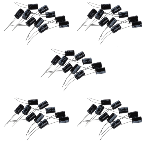 10 x 16V 470uF Aluminum Electrolytic Capacitor 8X12mm