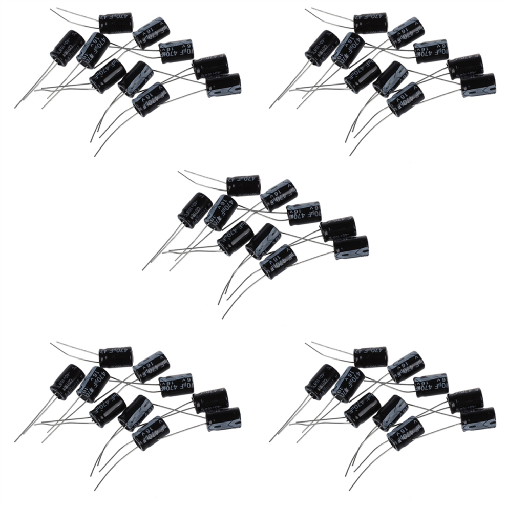 10 X 16V 470Uf Aluminum Electrolytic Capacitor 8X12mm 4712751262663