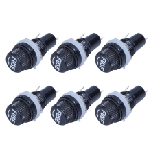 12mm De Panel Fusibles Soporte para 5x20mm Fusible