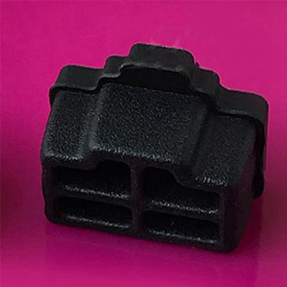 100Pcs Ethernet Hub Port Rj45 Anti Dust Cover Protector Plug Black 4712751263974