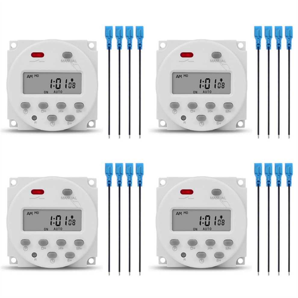 1 Second Interval 12V Digital Lcd Timer Switch 4712751265541