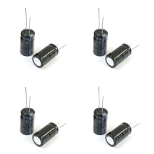6 Pcs 4700uF/25V Radial Leads Aluminum Electrolytic Capacitor