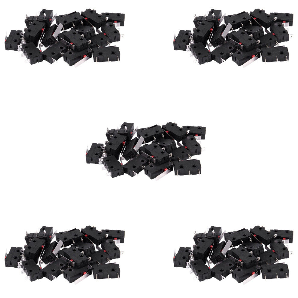 20Pcs Ac 125V 250V 5A Spdt 3-Pin Micro-Limit Switch Black+Silver 4712751267767