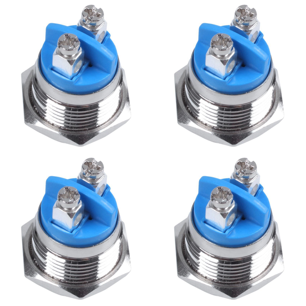16Mm High Round High Round Momentary Metal Push Button Switch 4712751267132
