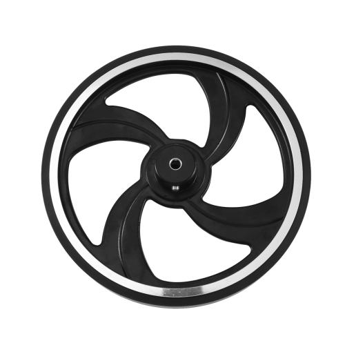 500mmx6mmX20mm Aluminum Rubber Measuring Encoder Meter Wheel 2