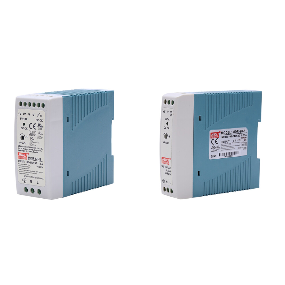 Mdr-60 5V 60W Din Rail Power Supply Ac-Dc Driver Voltage Regulator 4712751255597