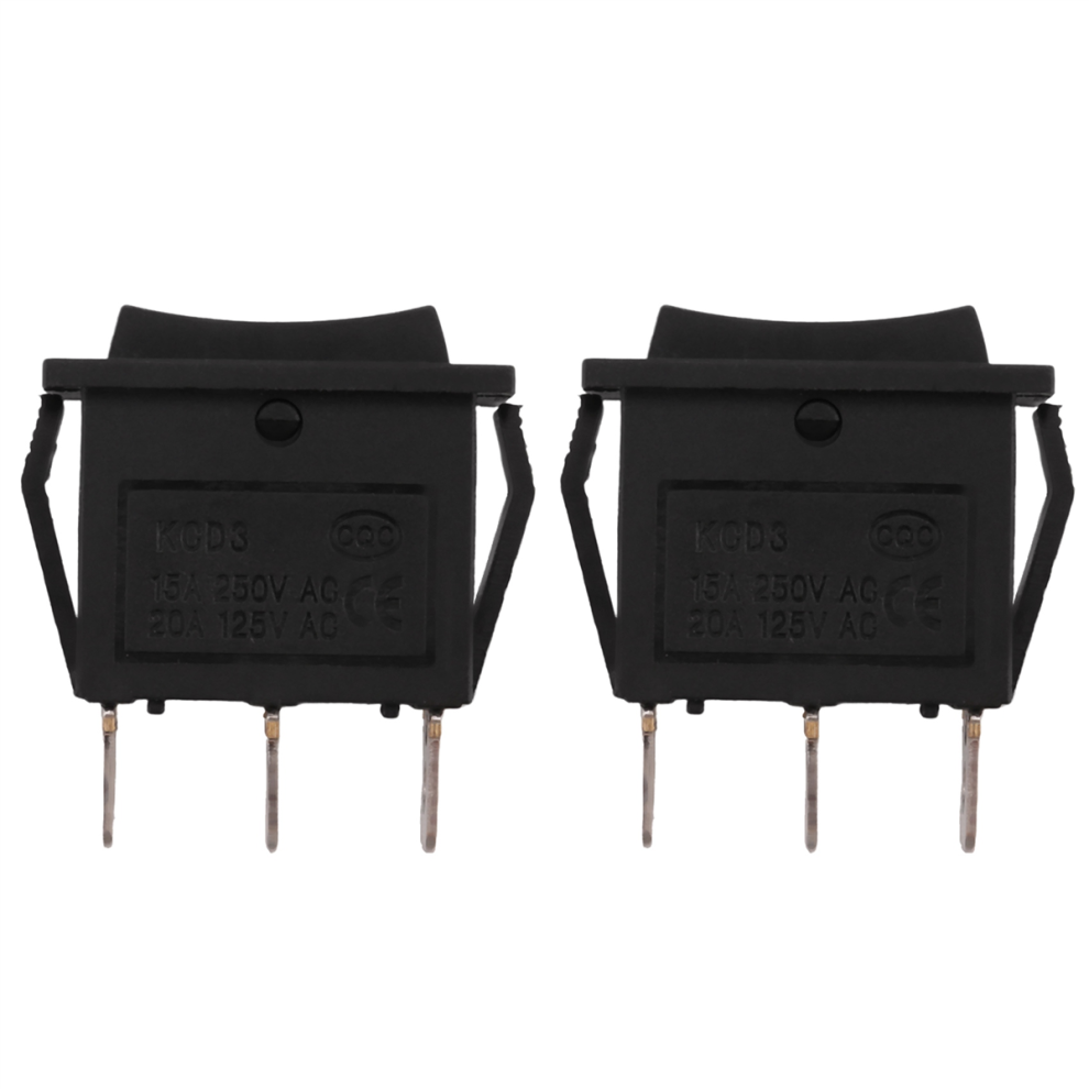 Ac15a/250V 20A/125V 3Pin Spdt On-Off-On 3 Position Snap Rocker Switch 4712751251940