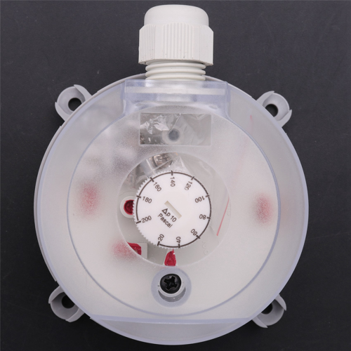 Air Differential Pressure Switch 20-200Pa Adjustable Micro- Pressure 1
