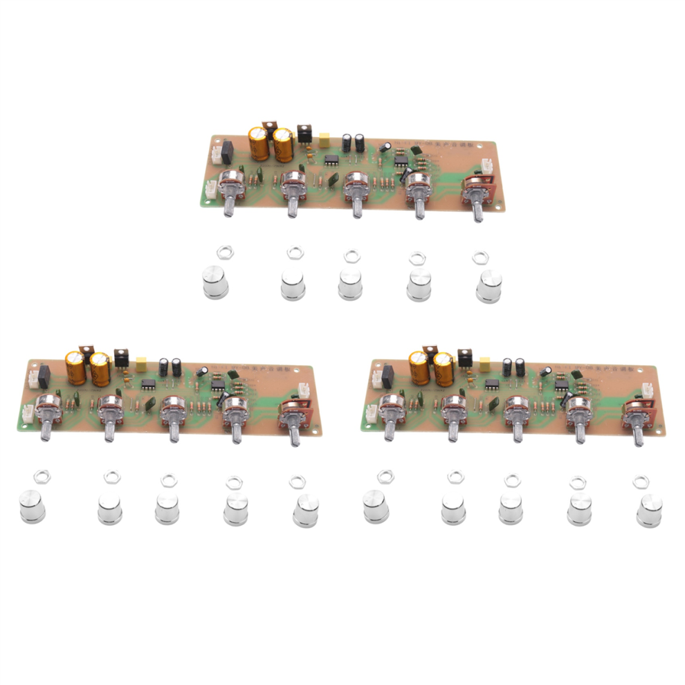 Audio Preamplifier Bass Midrange Treble Balance Audio Preamp 4712751252336