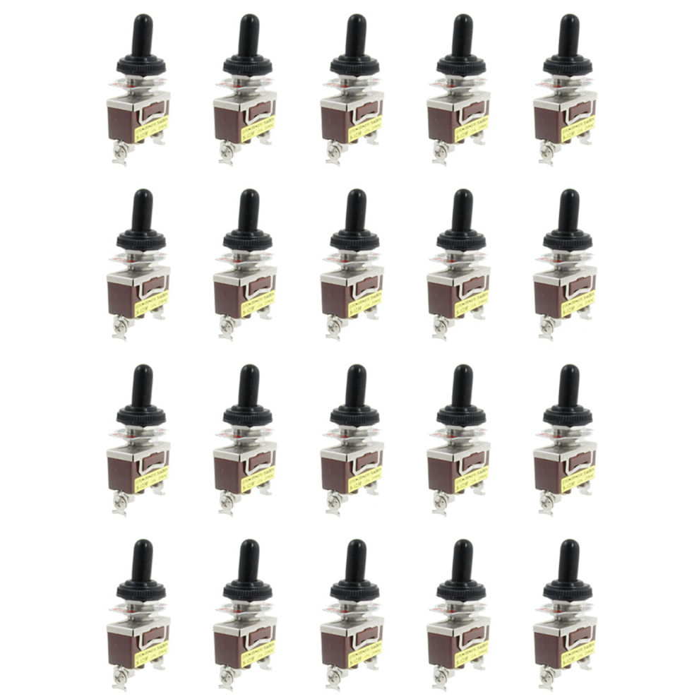 Ac 250V 15A Momentary Spdt Toggle Switch With Waterproof Boot 4712751251506