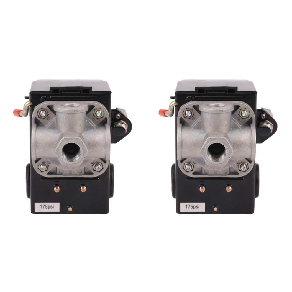 Pressure Switch Control Air Compressor 140-175 Psi 4 Port Black 4712751256273