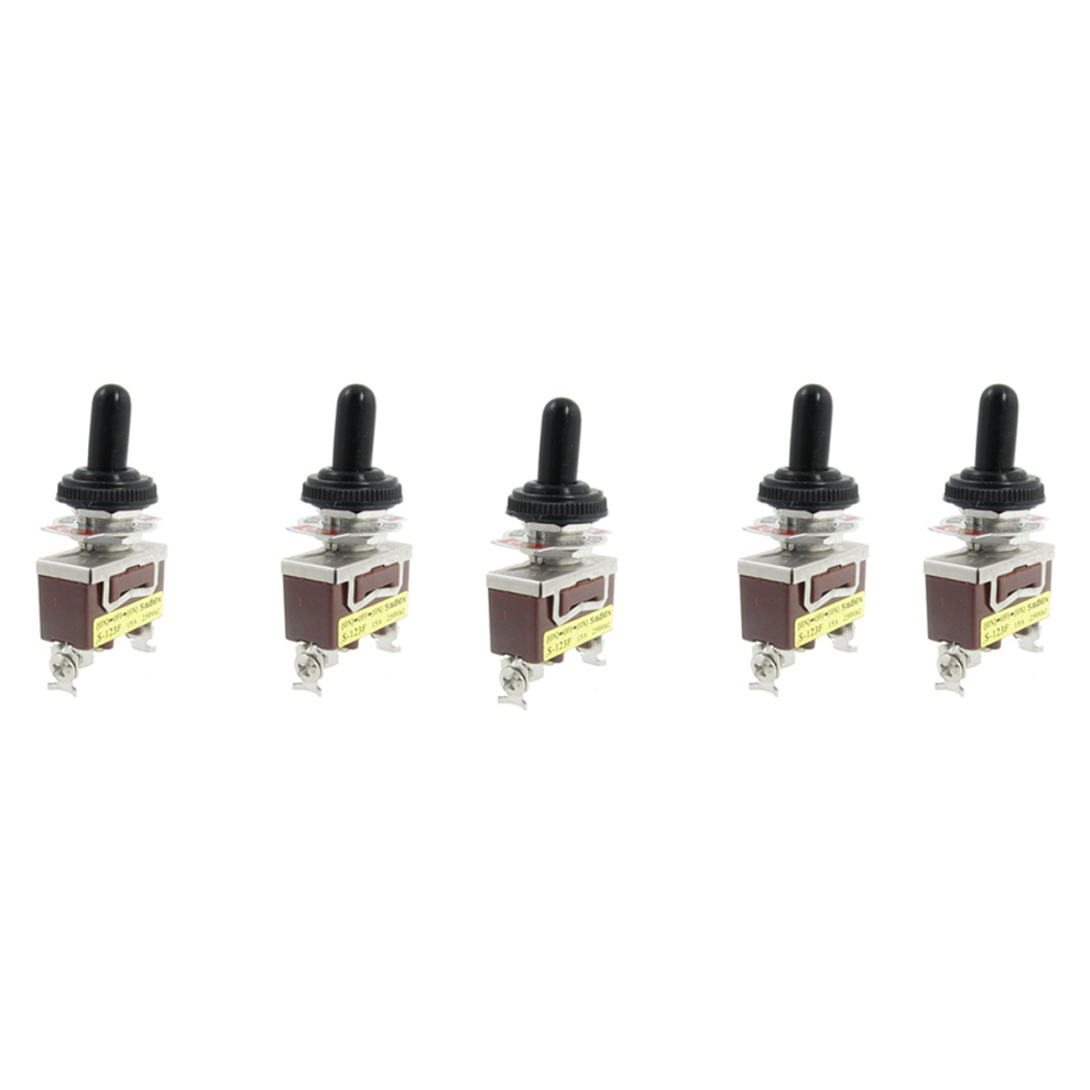Ac 250V 15A Momentary Spdt Toggle Switch With Waterproof Boot 4712751251490