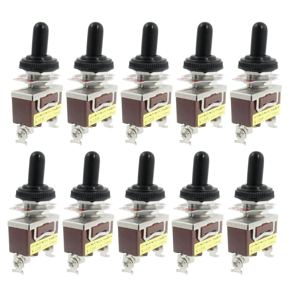 Ac 250V 15A Momentary Spdt Toggle Switch With Waterproof Boot 4712751251520