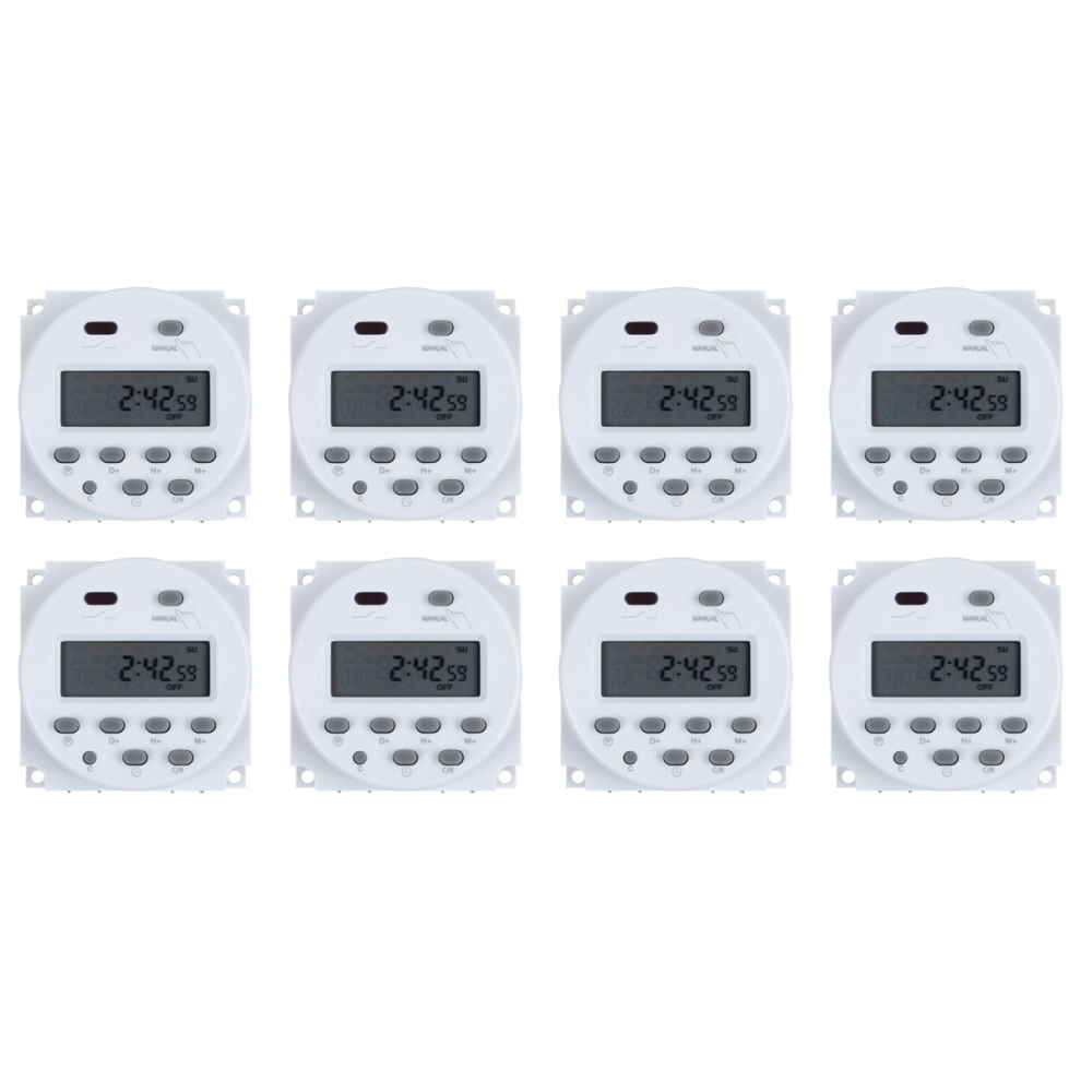 Dc12v Digital Lcd Power Programmable Timer Time Switch Relay 16A Amps 4712751253203