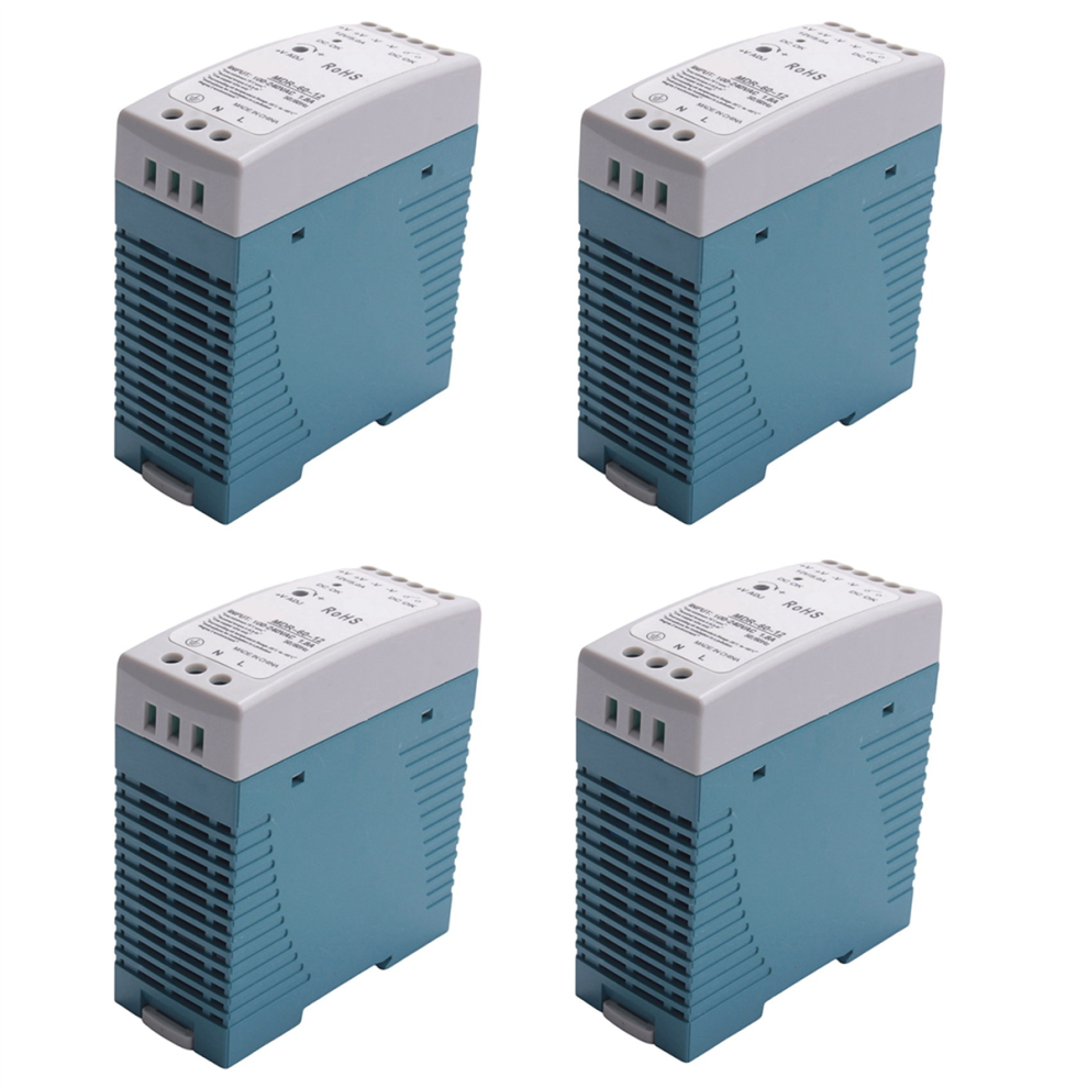 Mdr-60 12V 60W Din Rail Power Supply Ac-Dc Driver Voltage Regulator 4712751255474