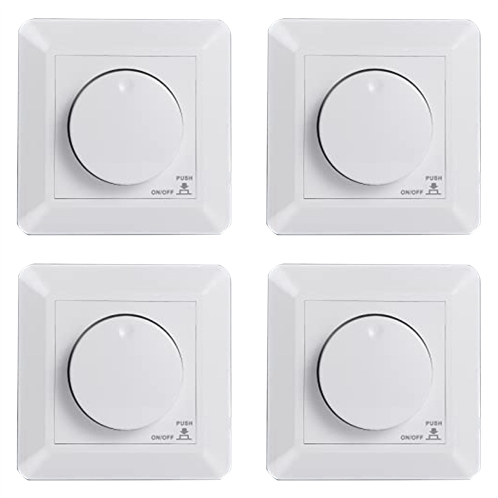 Led Flush-Mounted Dimmer Switch, For Dimmable Led And Halogen, 5-300W 4712751255030