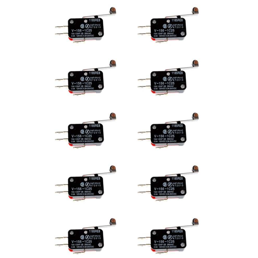Mini Limit Switch Spdt Snap Action Lot - Red And Black 4712751255689