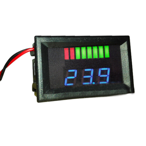12V ACID Lead Battery Capacity Indicator Charge Level LED Tester 1