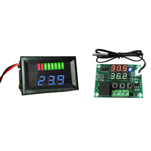 12V ACID Lead Battery Capacity Indicator Charge Level LED Tester