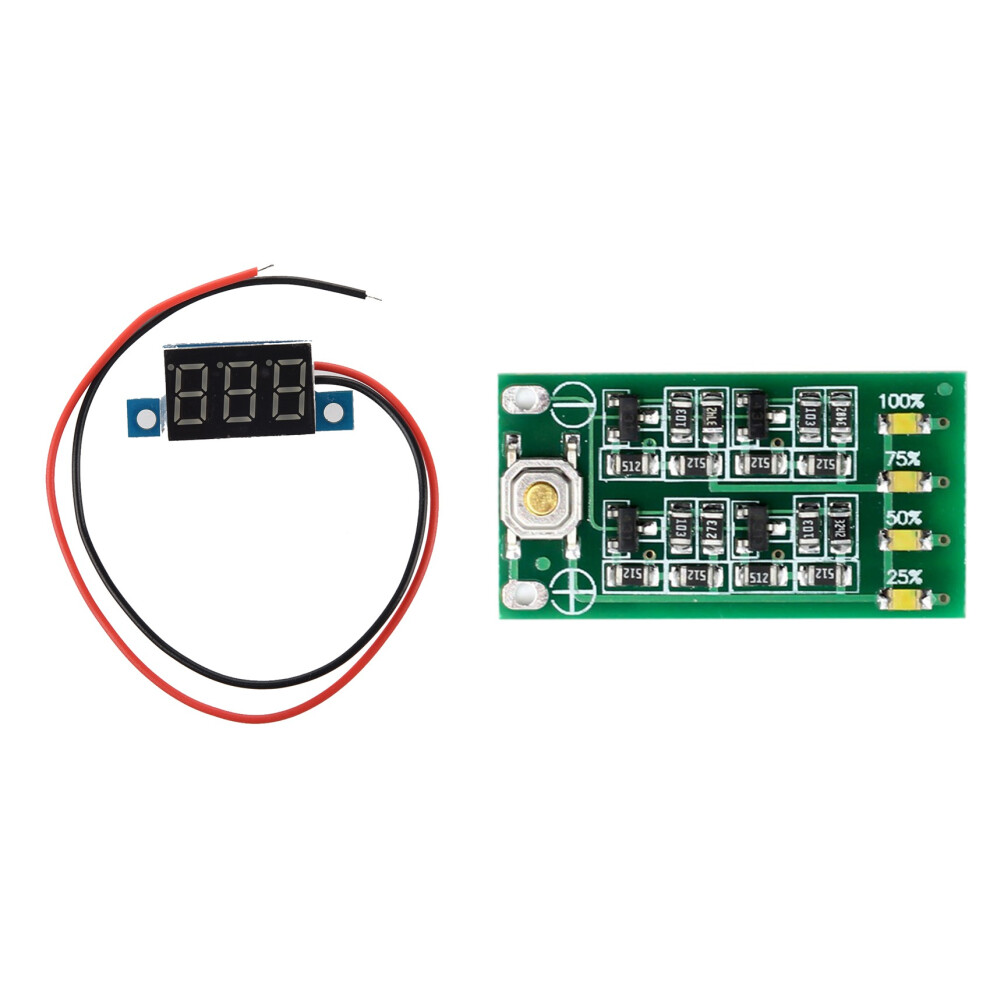 3S 11.1V 12V 12.6V Lithium Battery Capacity Indicator 4712751278985