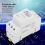 Tuya WiFi mmWave Mänsklig Närvarosensor Rörelsesensor Väggmontering 6