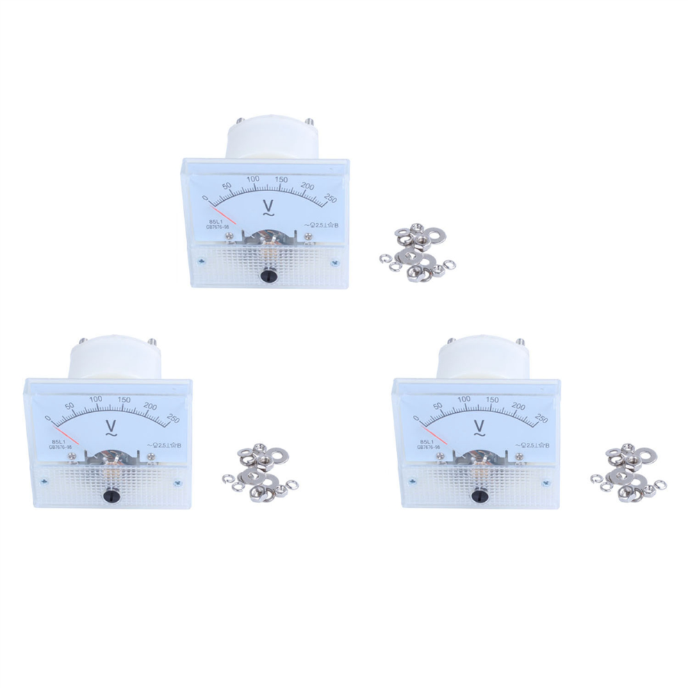 Analog 85L1 Ac 250 V Panel Meter Voltmeter Measuring Device 4712751269303