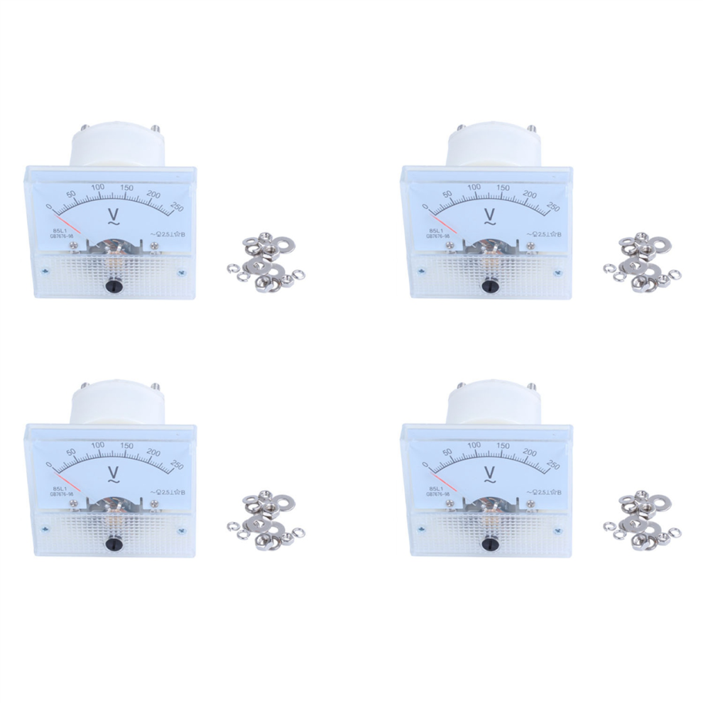 Analog 85L1 Ac 250 V Panel Meter Voltmeter Measuring Device 4712751238828