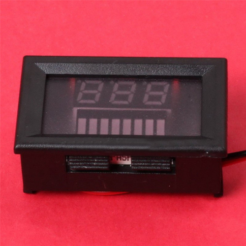 12V ACID Lead Battery Capacity Indicator Charge Level LED Tester 2