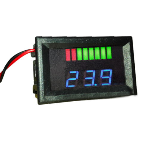 12V ACID Lead Battery Capacity Indicator Charge Level LED Tester 1