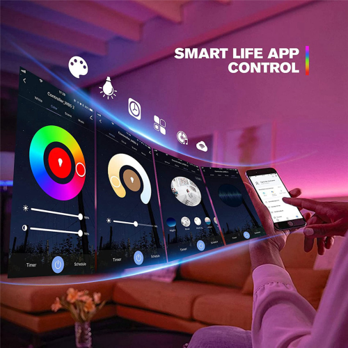 WB5 WiFi Bluetooth LED Strip Controller for Smart Life APP 2