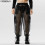 (L, green) INCERUN Mesh Men See Through Elastic Wiast Cargo Long Pants 3