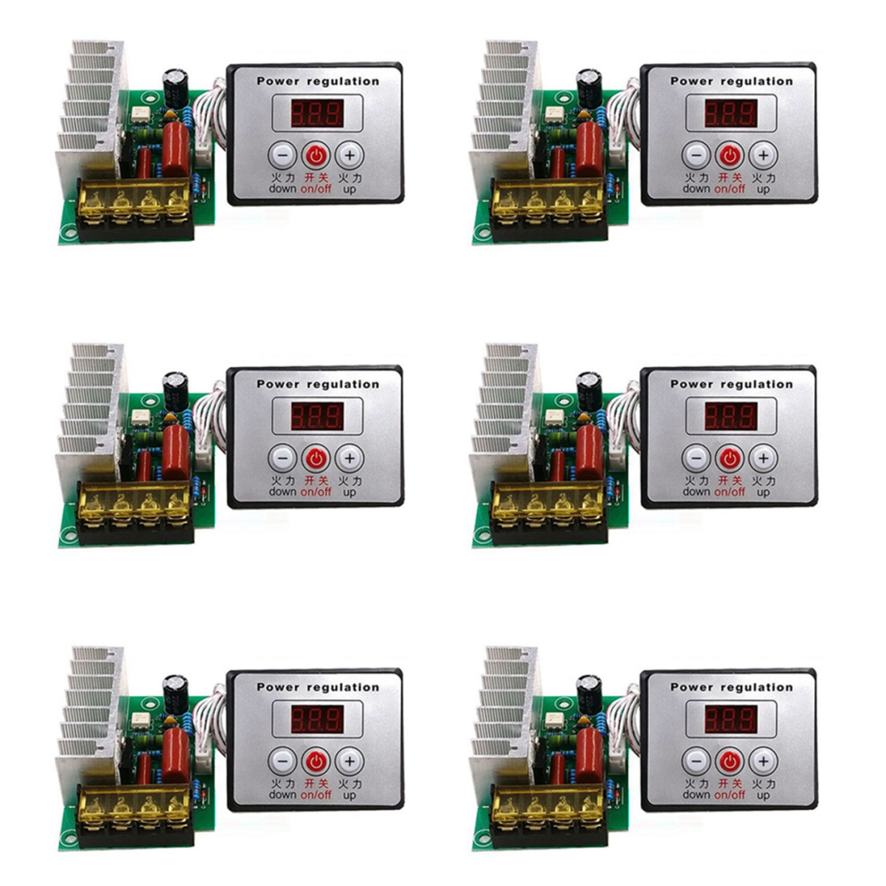 4000W Ac Scr Voltage Regulator Dimmer Electric Motor Speed Controller 4712751238620
