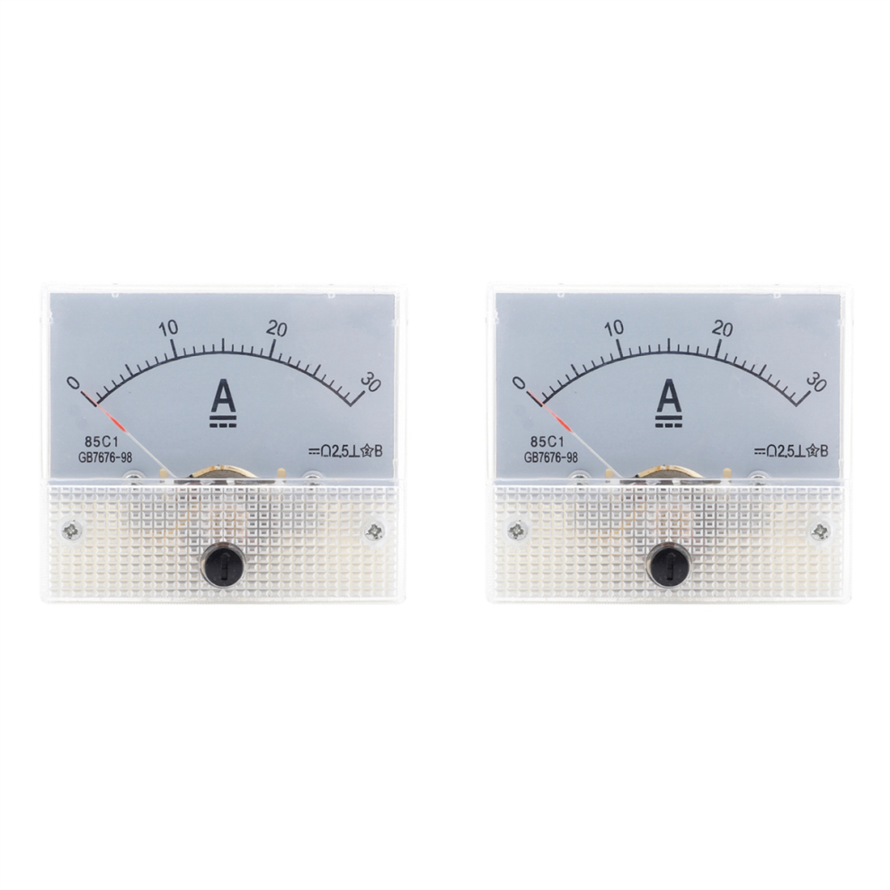 30A Dc Voltmeter Pointer Head Analog Ammeter Panel Meter 4712751278978